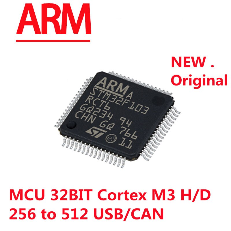 MCU 5 / STM32F103RCT6 32BIT Cortex M3 H/D 256 5..